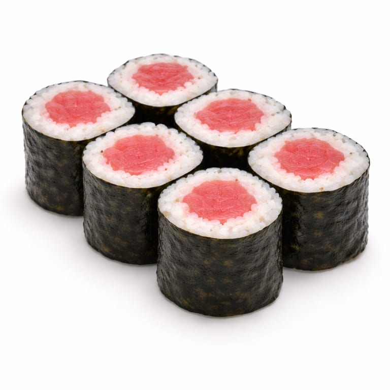 Delicious Tuna Roll and Sushi Delights