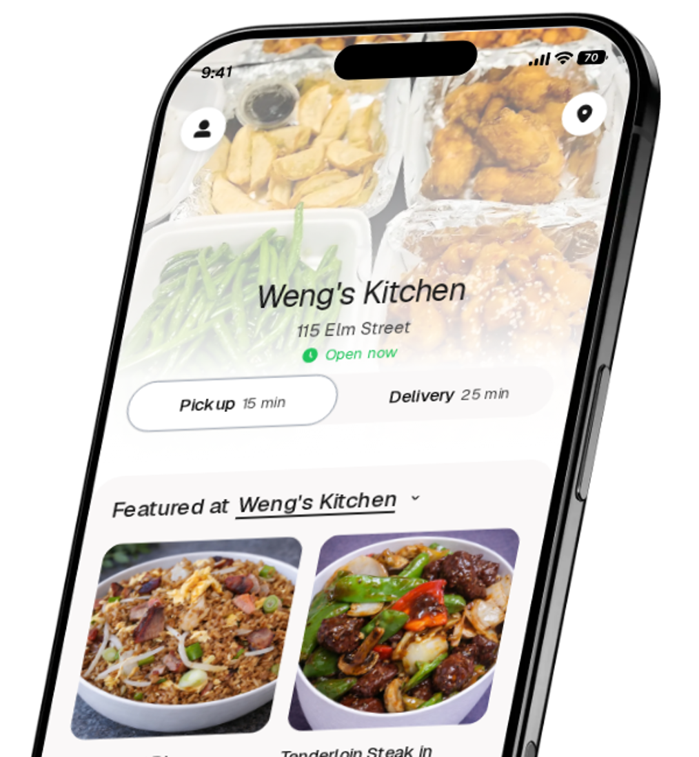 Weng's Kitchen app preview