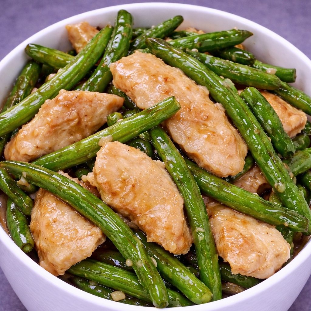 Chicken with Green Beans.