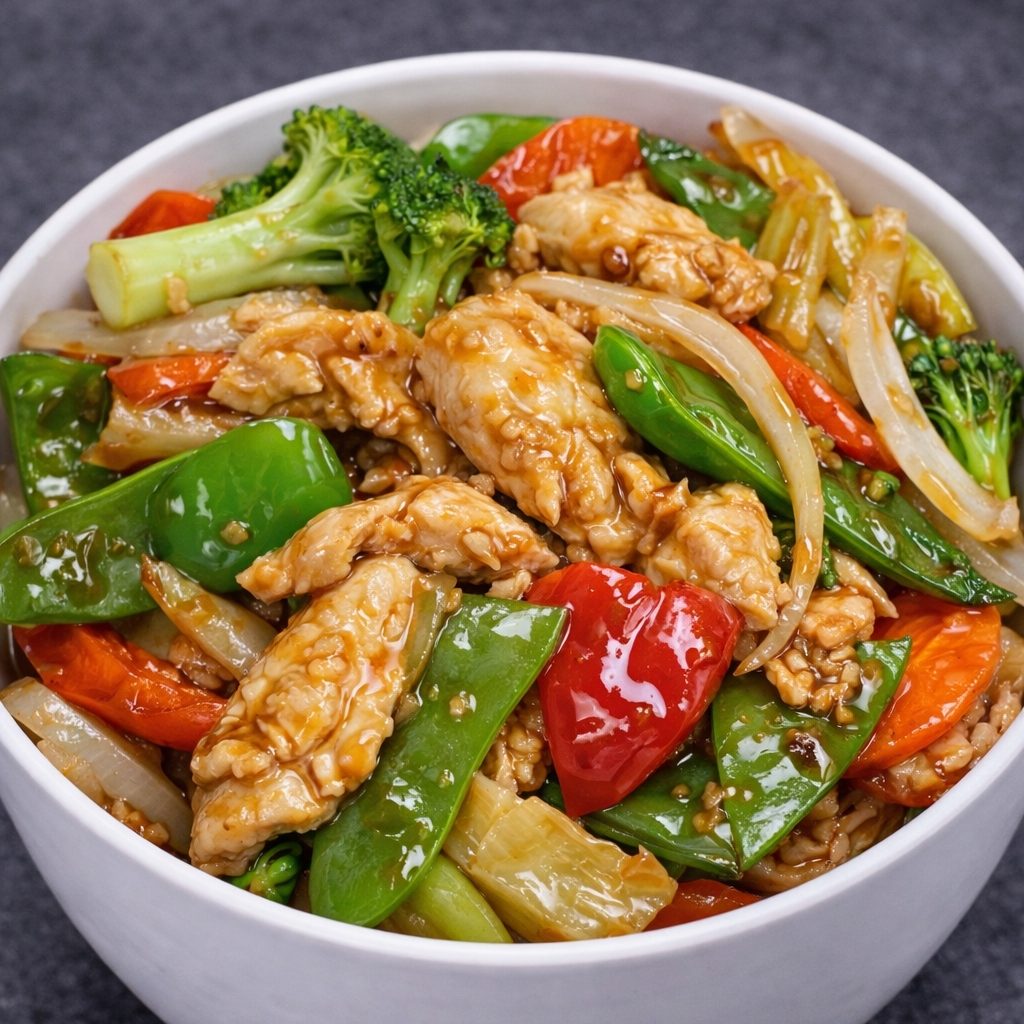Chicken with Vegetable.