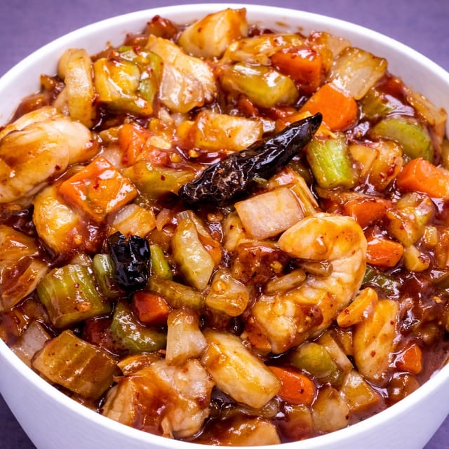 Kung Pao Shrimp 🌶️.