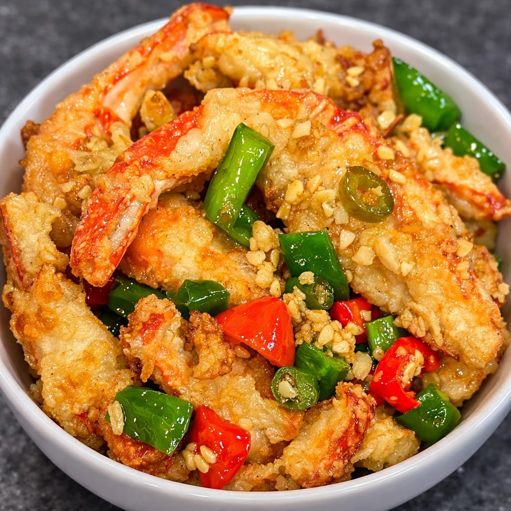 Salt and Pepper Prawn.