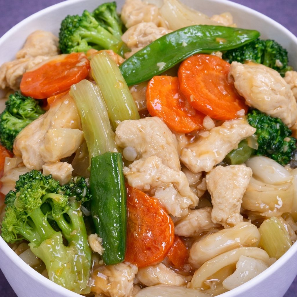Moo Goo Gai Pan.